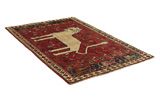 Kashkooli - Gabbeh Perser Teppich 207x128 - Abbildung 1