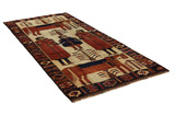 Lori - Qashqai Perser Teppich 333x147 - Abbildung 1
