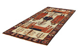 Lori - Qashqai Perser Teppich 333x147 - Abbildung 2