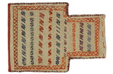 Qashqai - Saddle Bag Perser Teppich 49x36 - Abbildung 1