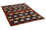 Kashkooli - Gabbeh Perser Teppich 199x130 - Abbildung 1