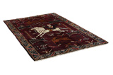 Bakhtiari - Qashqai Perser Teppich 230x145 - Abbildung 1