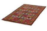 Bakhshayeh - Turkaman Perser Teppich 193x105 - Abbildung 2